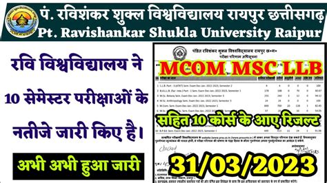 prsu result notification|Results .